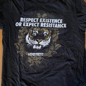 Endangered Species Tiger Kickboxing Vehement Sustaintable Tee